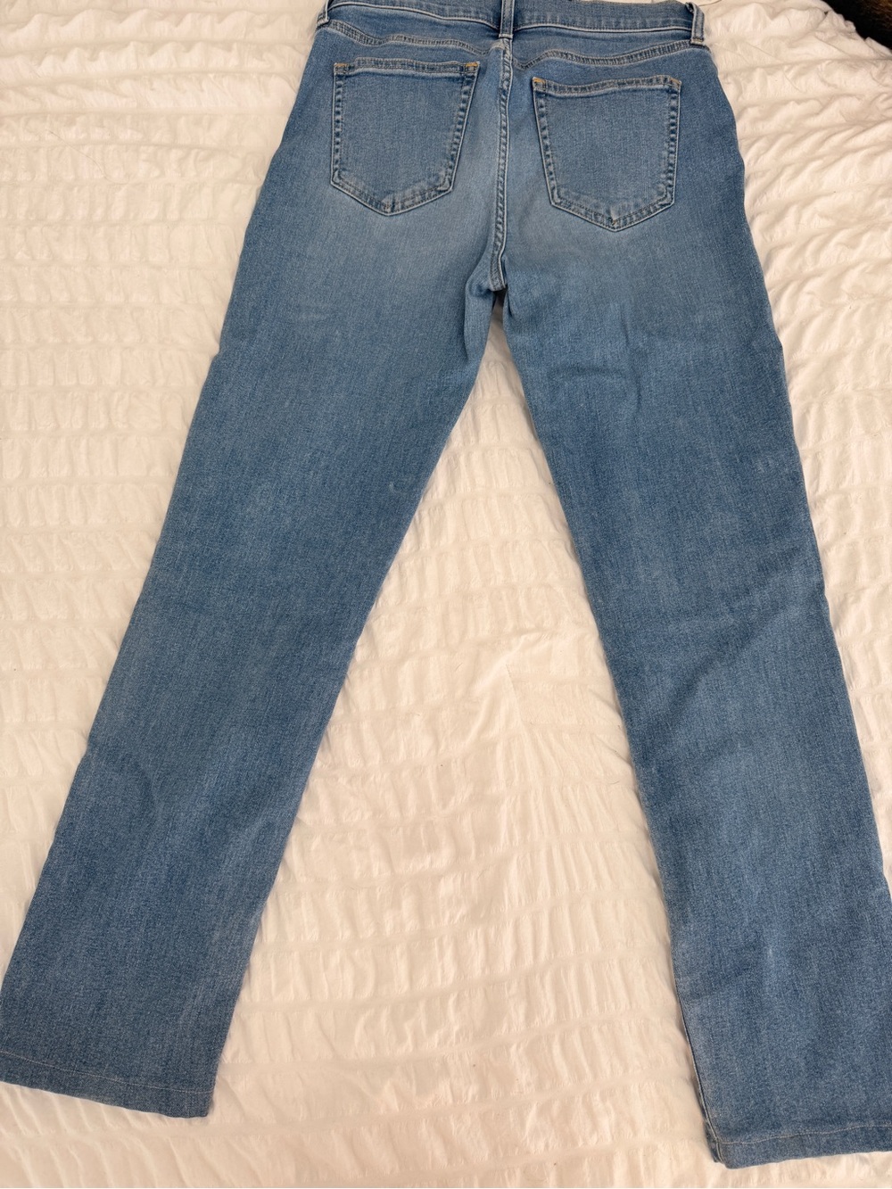 GAP Light Blue Straight-Leg Women's Jeans